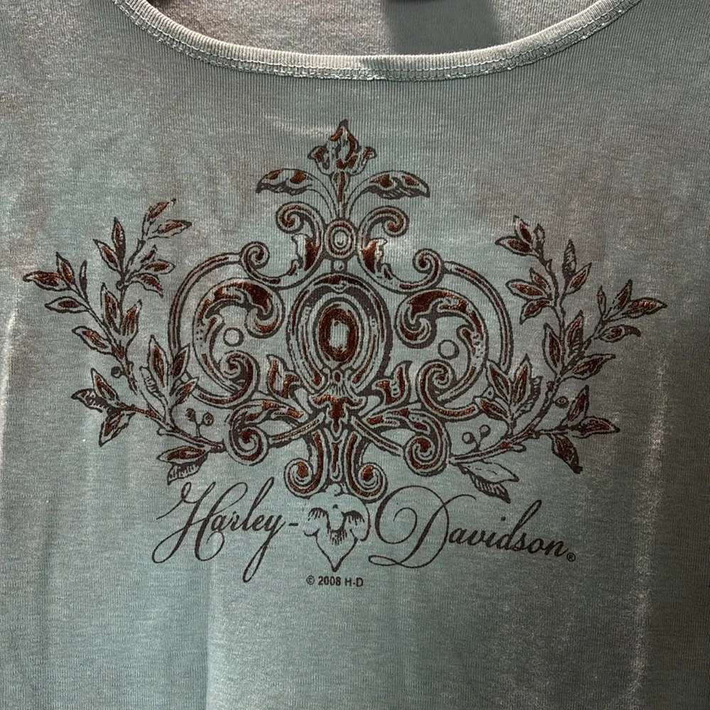 Ladies Harley Davidson tshirt - Picture 2 of 7
